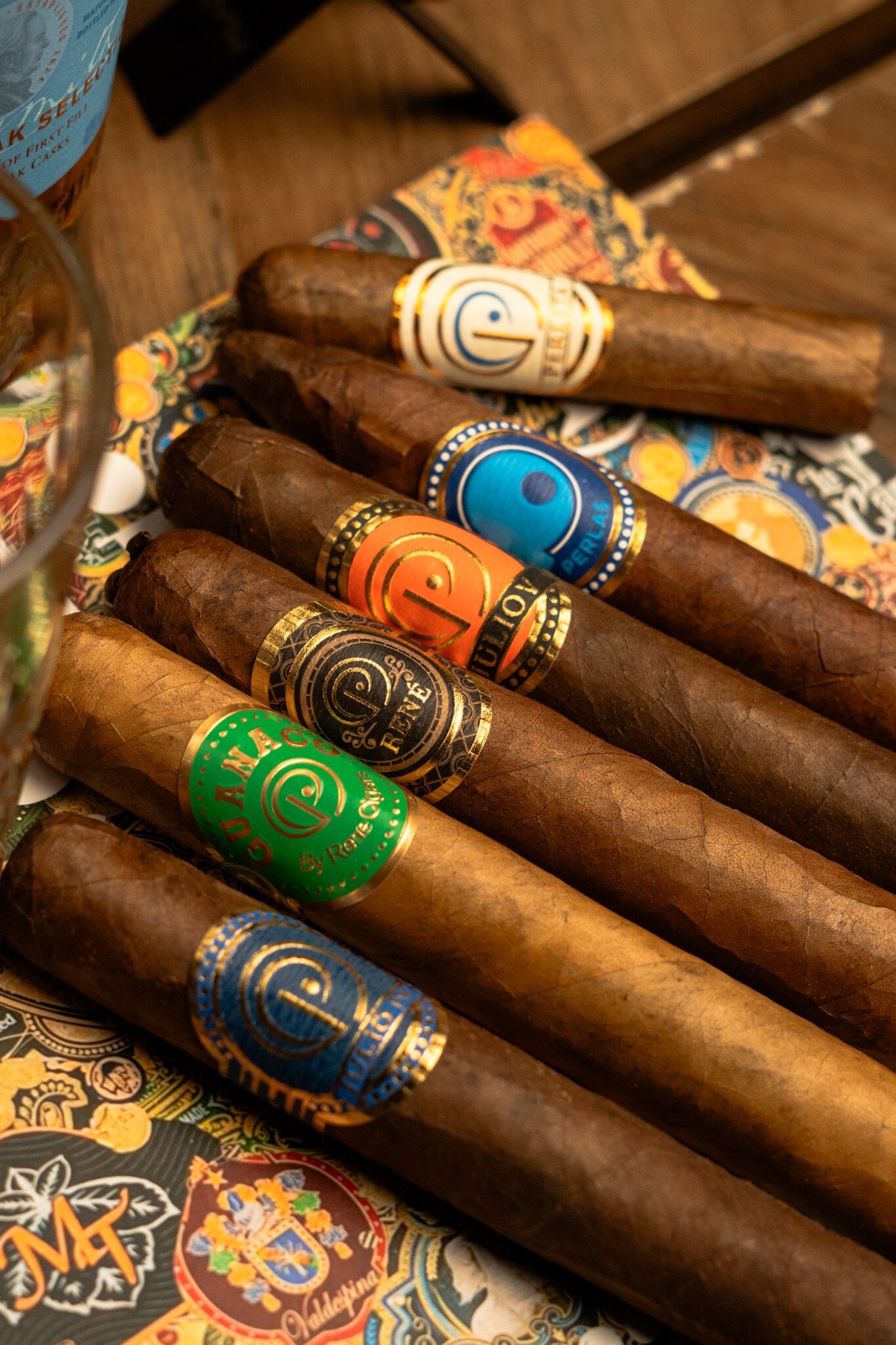 Selección de cigarros premium René Cigars elaborados en República Dominicana